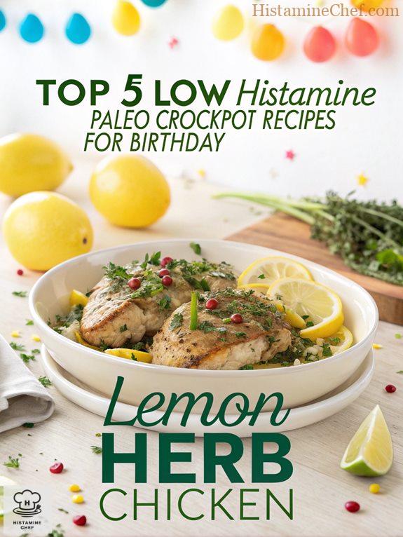 citrusy flavored poultry dish