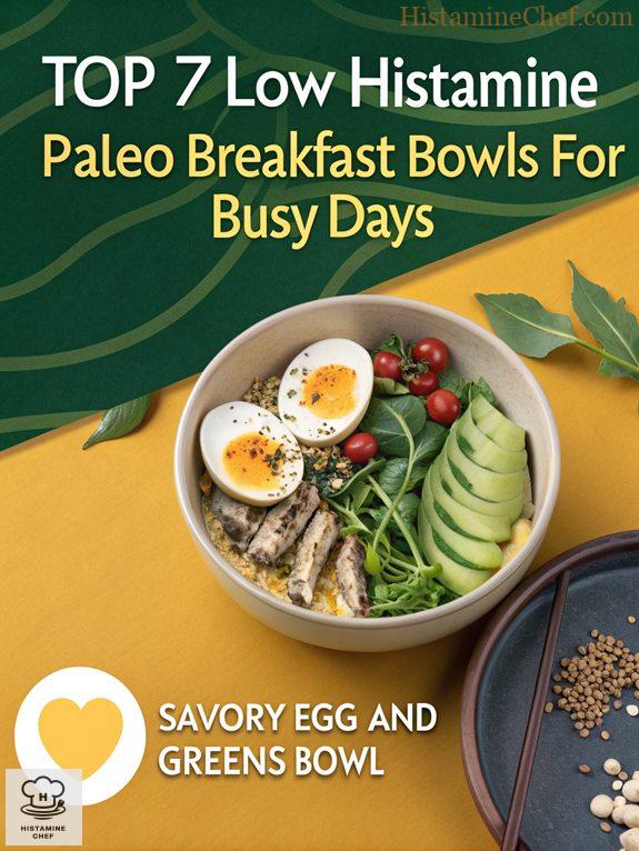 delicious egg greens bowl