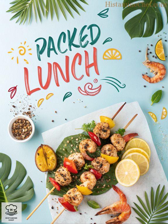 delicious grilled shrimp skewers