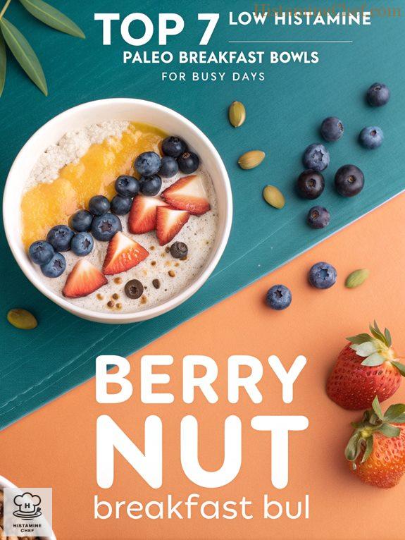 healthy berry nut bowl