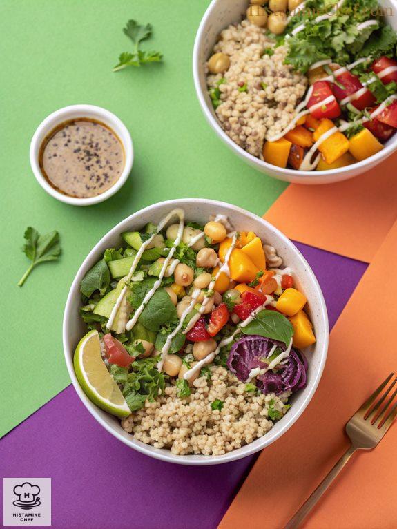 healthy quinoa vegetable dish