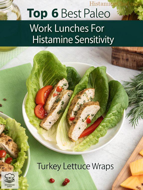 healthy turkey lettuce wraps
