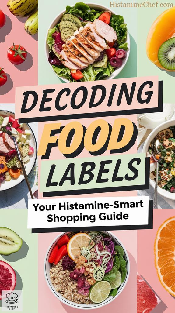 histamine aware grocery shopping guide