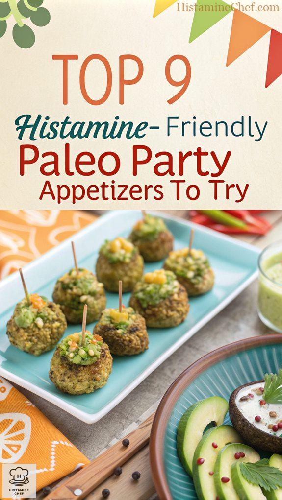 histamine friendly paleo appetizers
