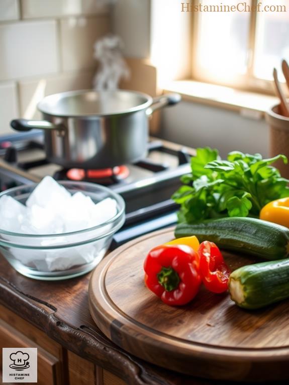 histamine reducing cooking techniques