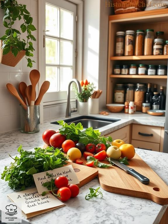 histamine safe cooking techniques