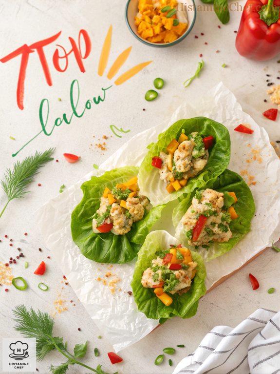 lettuce wraps with chicken