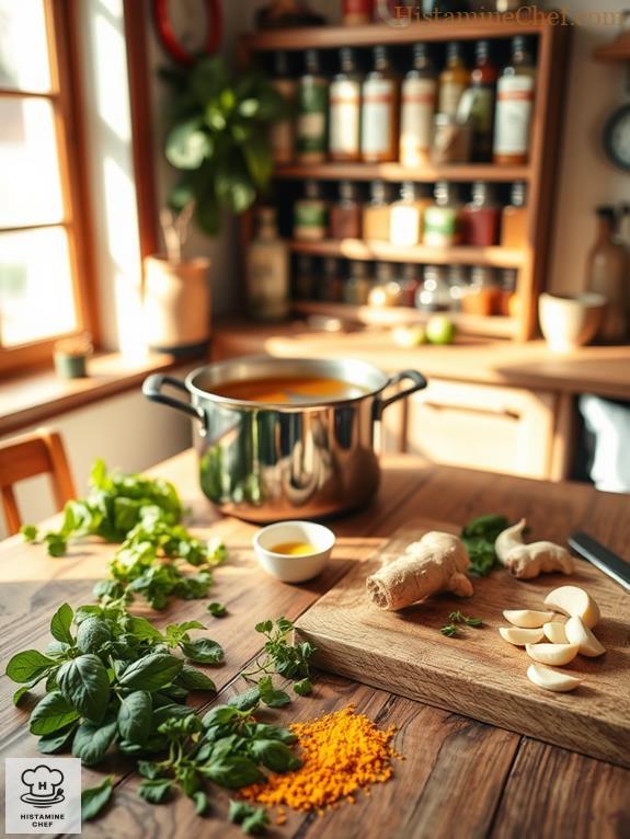 low histamine cooking methods