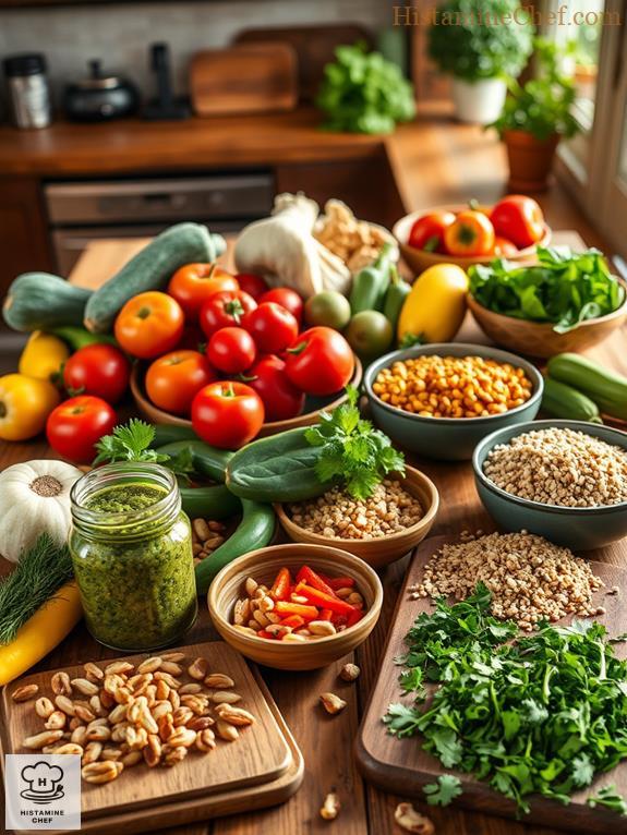 low histamine diet essentials