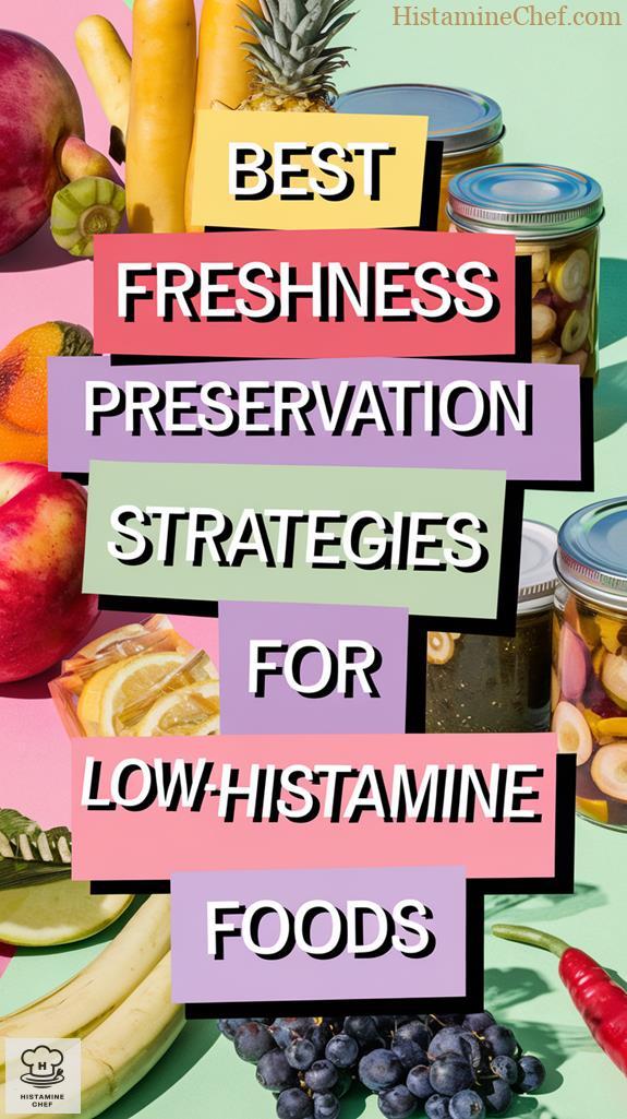 low histamine food freshness tips