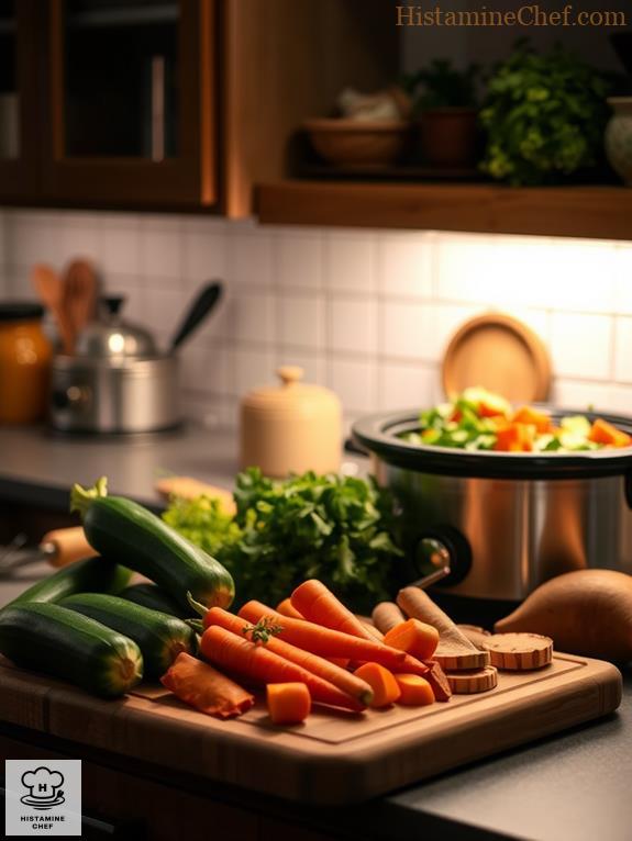 low histamine food options
