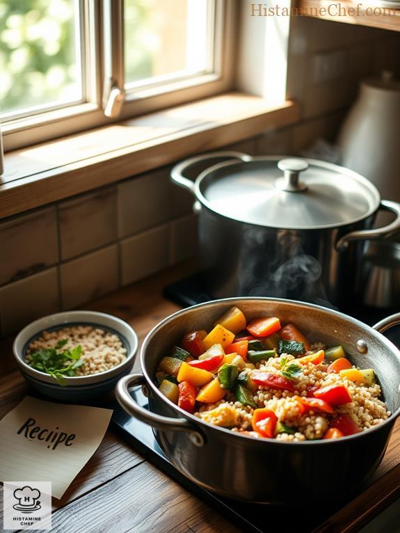 low histamine meal ideas