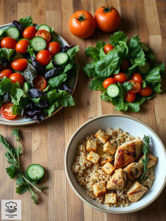 low histamine meal ideas