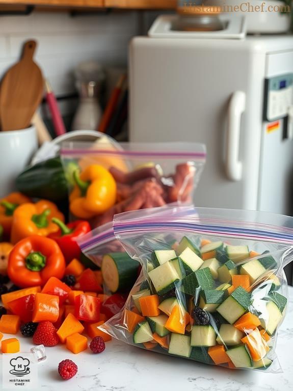 preserve freshness through freezing