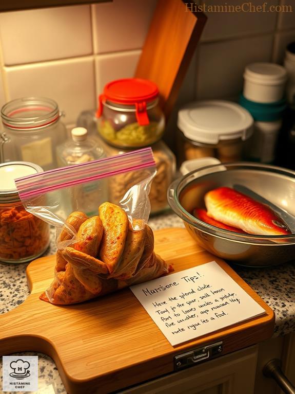 proper meat and fish storage