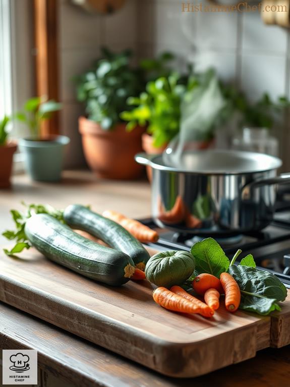 selecting low histamine foods