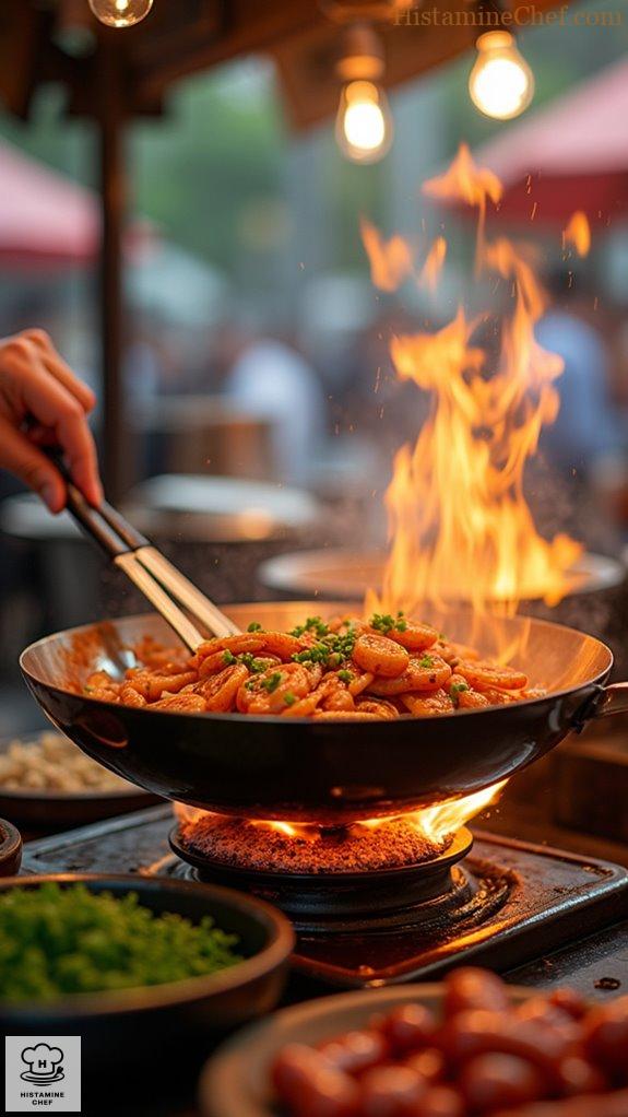 fiery char kway teow