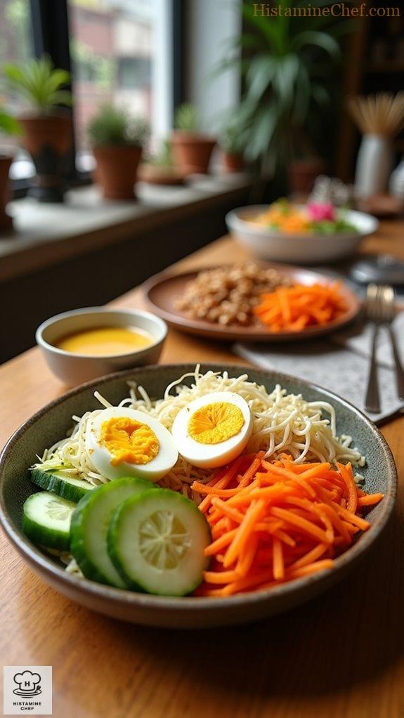 fresh colorful gado gado