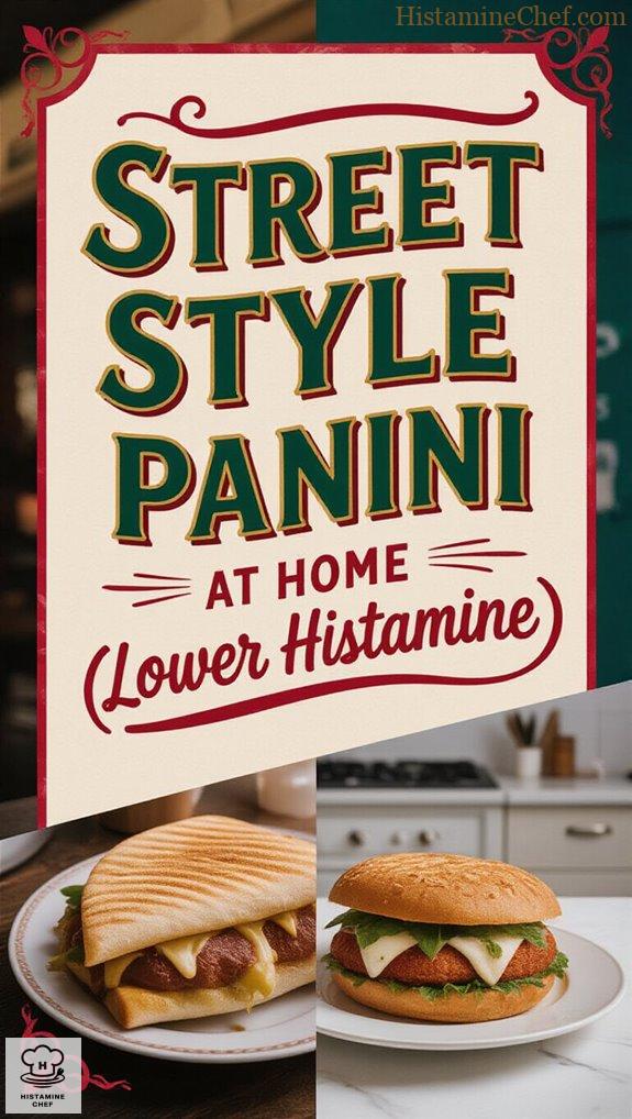 Street Style Panini at Home (Lower Histamine)