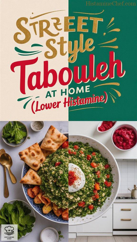 Street Style Tabouleh at Home (Lower Histamine)