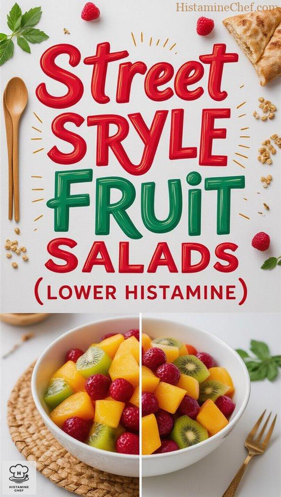 Street Style Fruit Salads (Lower Histamine)