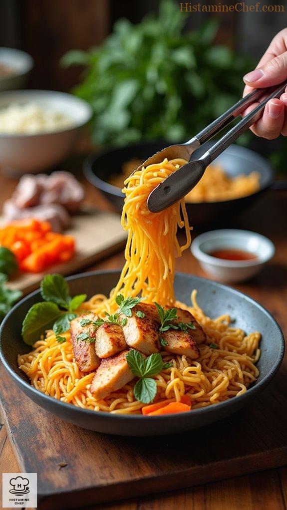 low histamine mie goreng