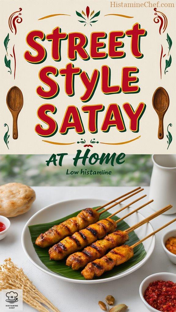 Street Style Satay at Home (Low Histamine)