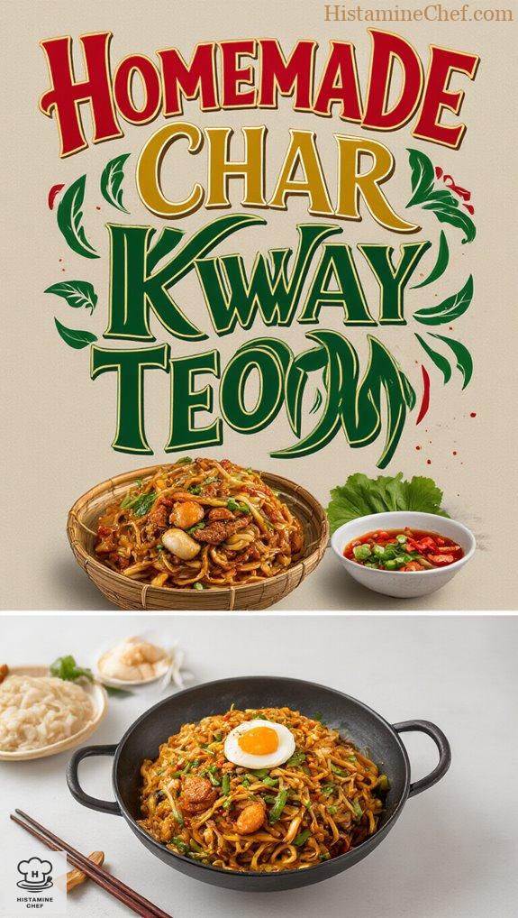 Homemade Char Kway Teow (Lower Histamine)