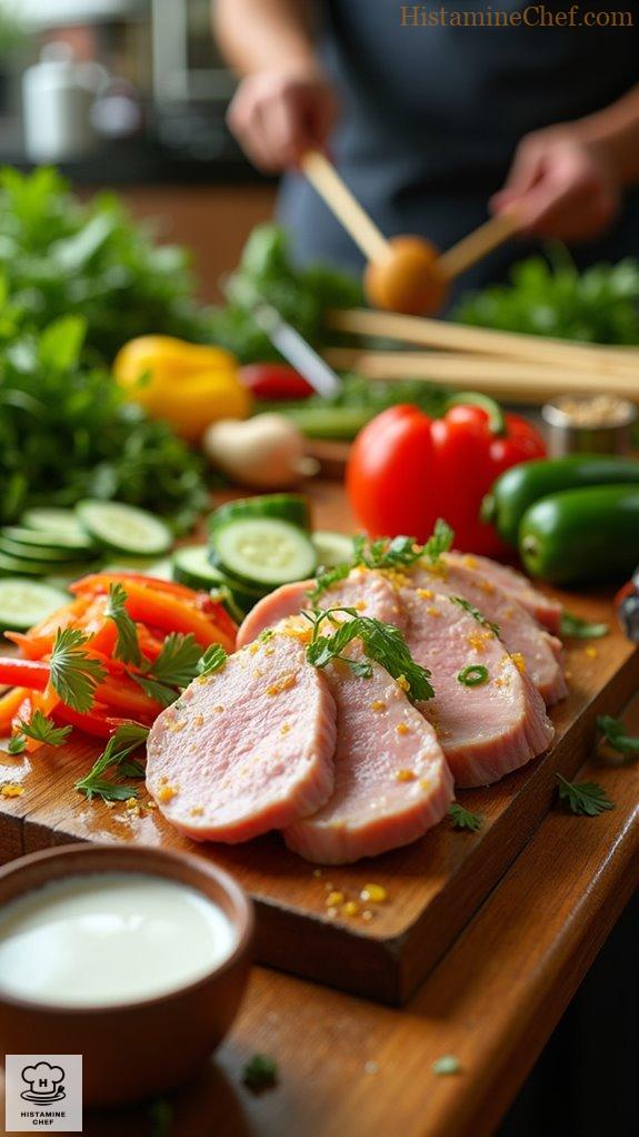 street food histamine challenges