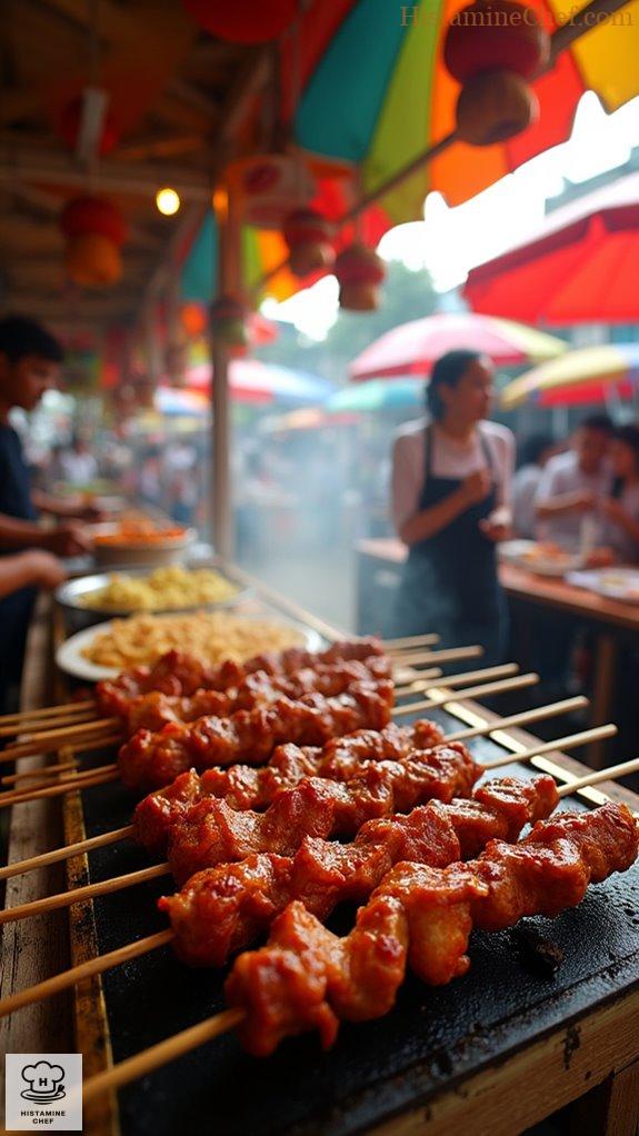 vibrant malaysian street food culture