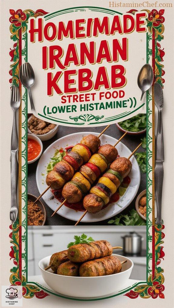homemade low histamine kebab