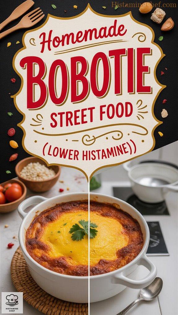 Homemade Bobotie Street Food (Lower Histamine)
