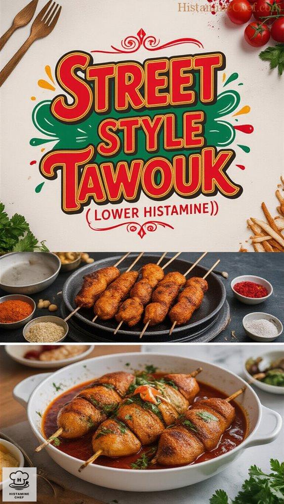 Street Style Shish Tawouk (Lower Histamine)