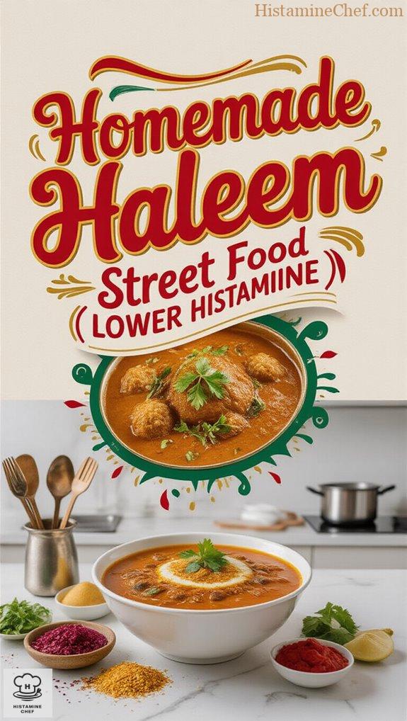 Homemade Haleem Street Food (Lower Histamine)