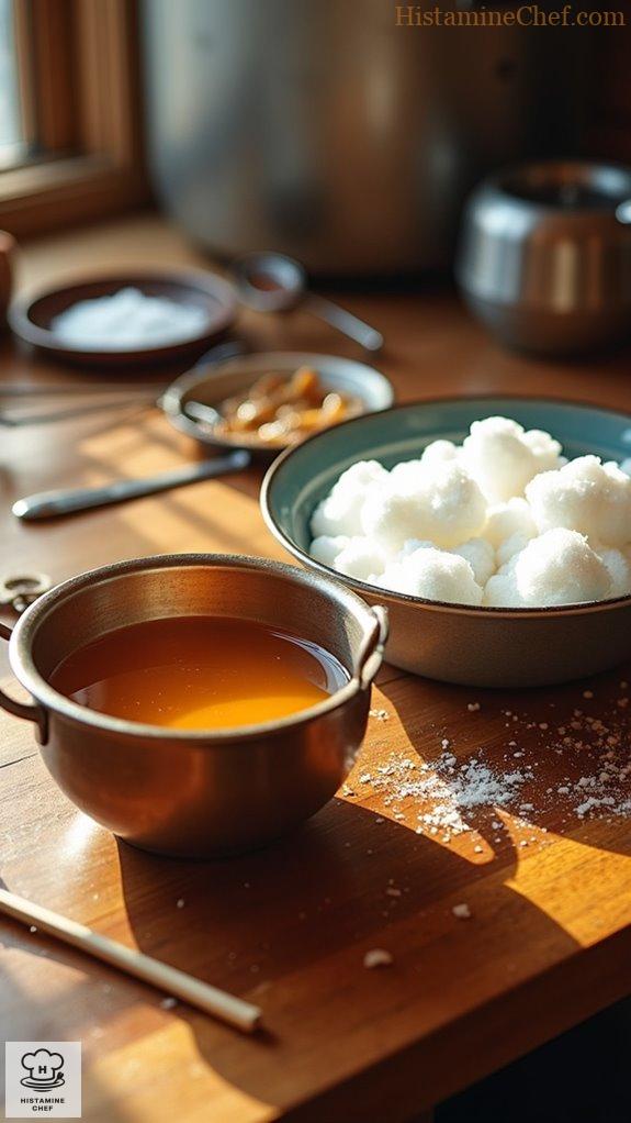 maple syrup candy creation