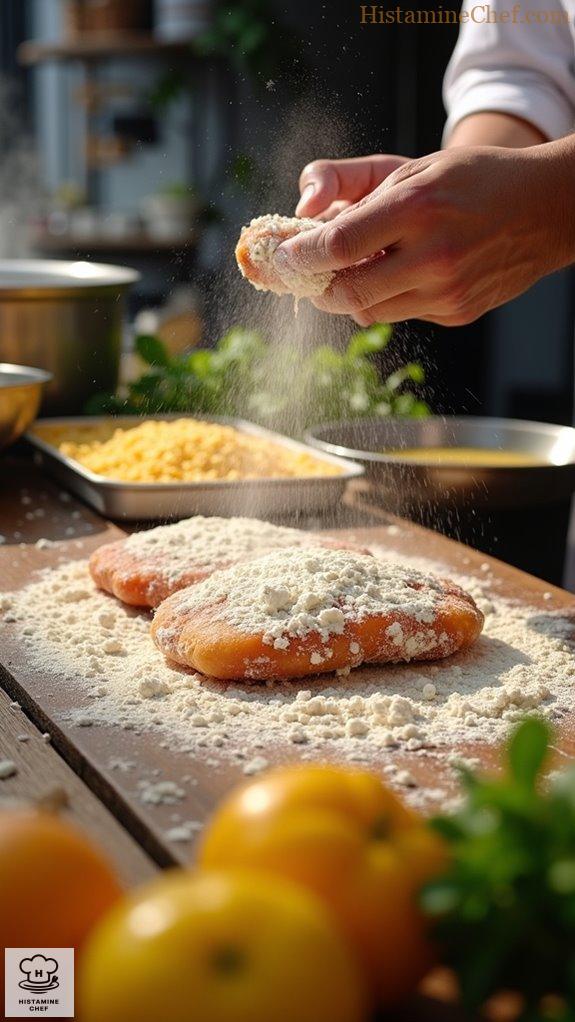 mobile kitchen schnitzel cooking