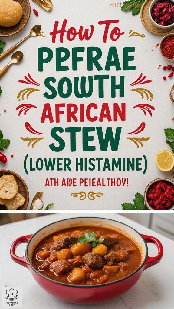 How To Prepare South African Stew (Lower Histamine)