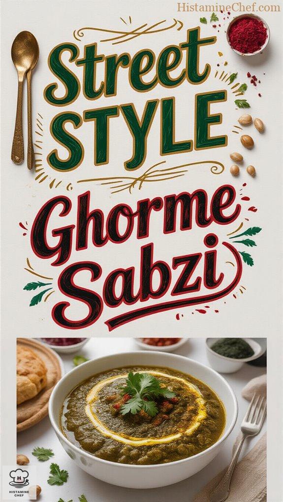 Street Style Ghorme Sabzi (Lower Histamine)